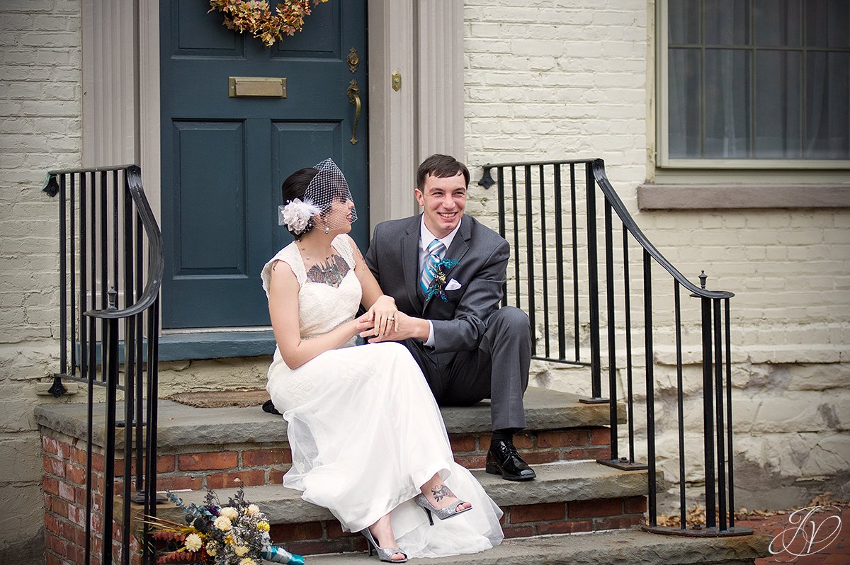 Scott and Ciara's wedding was up next. We did their first look and portraits in the Stockade Disctrict of Schenectady and then headed to The Stockade Inn for their wedding and reception.