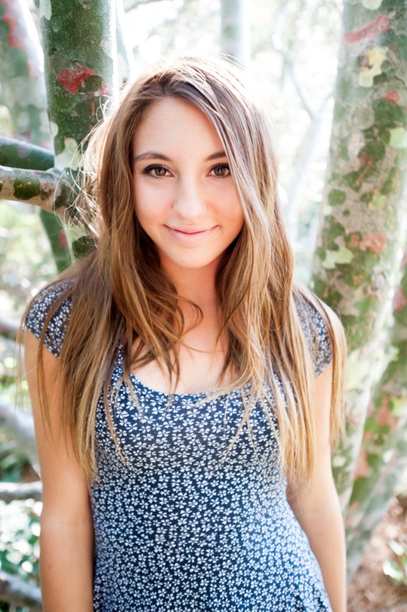 Senior Portraits with Zoe at the Denver Botanic Gardens