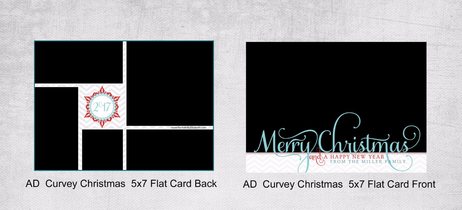 AD Curvey Christmas Flat