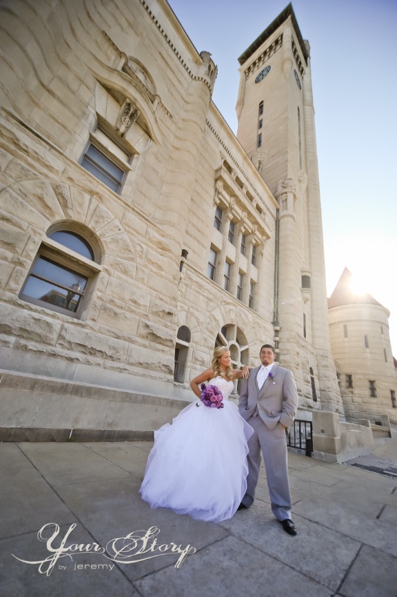 erica + pete-  all the right pieces for an amazing downtown celebration!