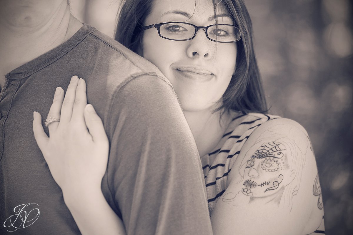 engagement detail photo, engagement ring photo, Engagement photo and pet
