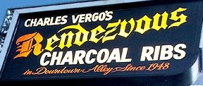 Charles Vergo's Rendezvous Charcoal Ribs