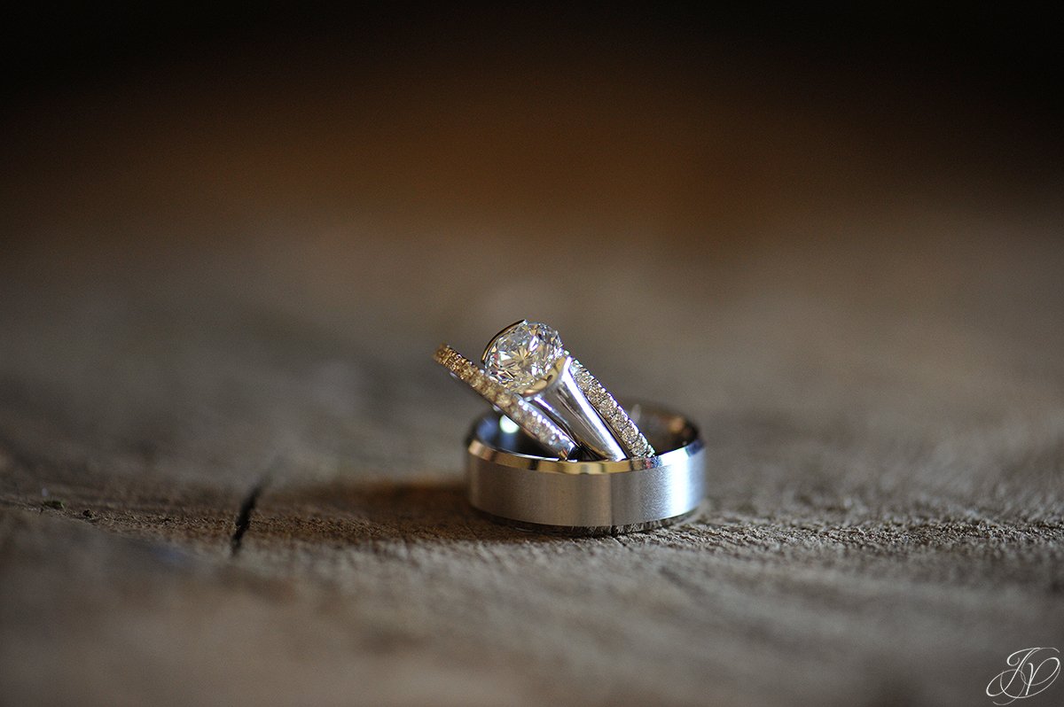 beautiful photo of vintage wedding rings, jessica painter photography