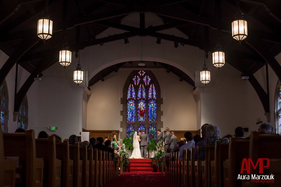 Reynolda Presbyterian wedding photography in Winston Salem. © Aura Marzouk Photography