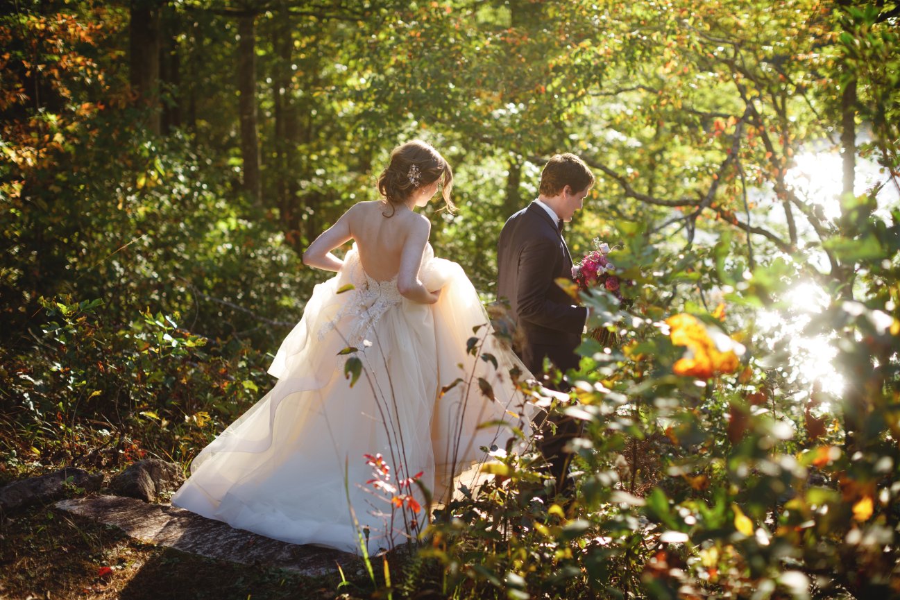 Canyon Kitchen at Lonesome Valley Wedding - Sapphire, NC