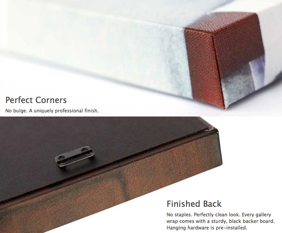 Canvas Gallery Wraps