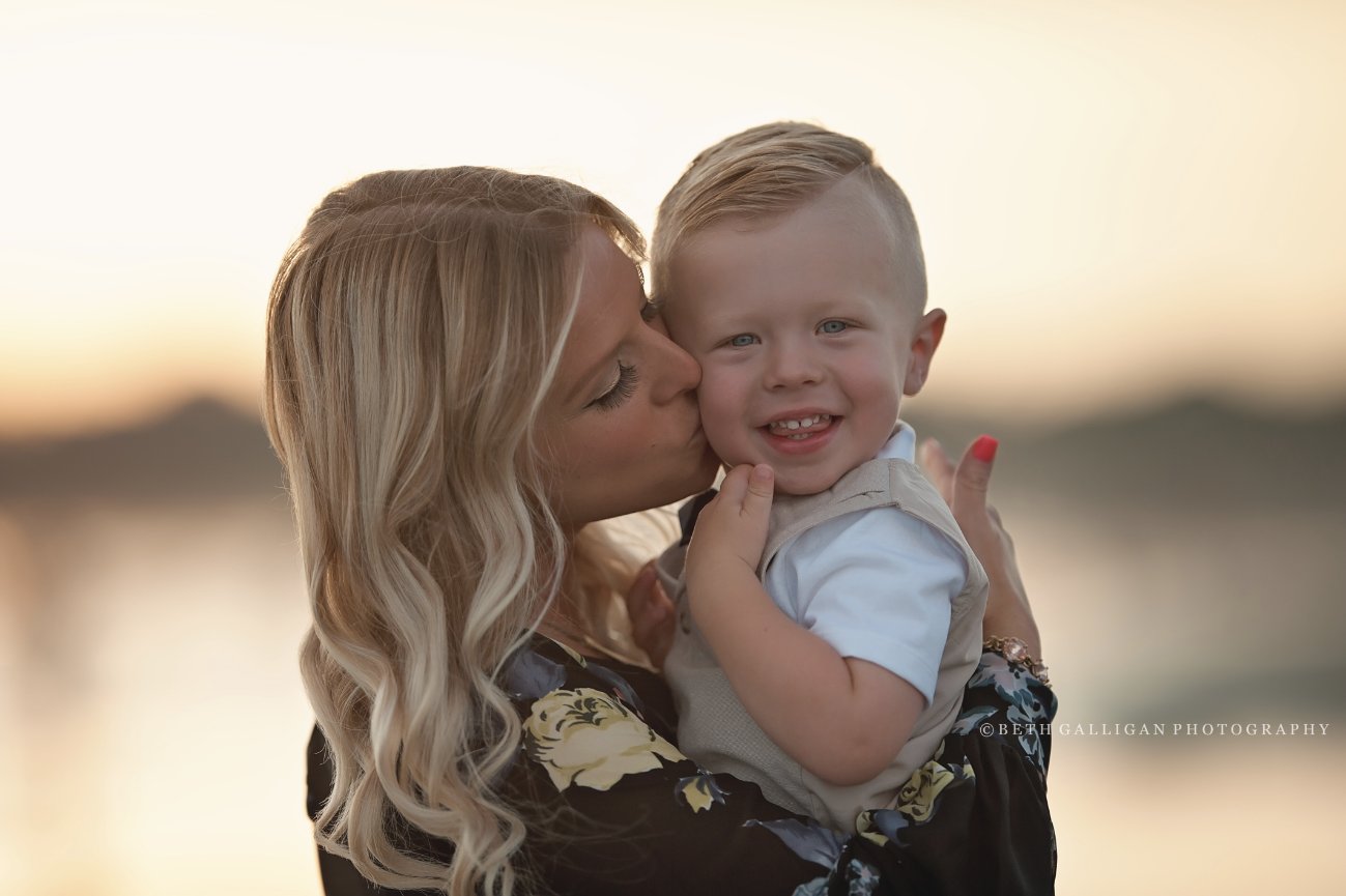 M's 4th Of July Cake Smash With Beth Galligan Boston First Birthday Photographer