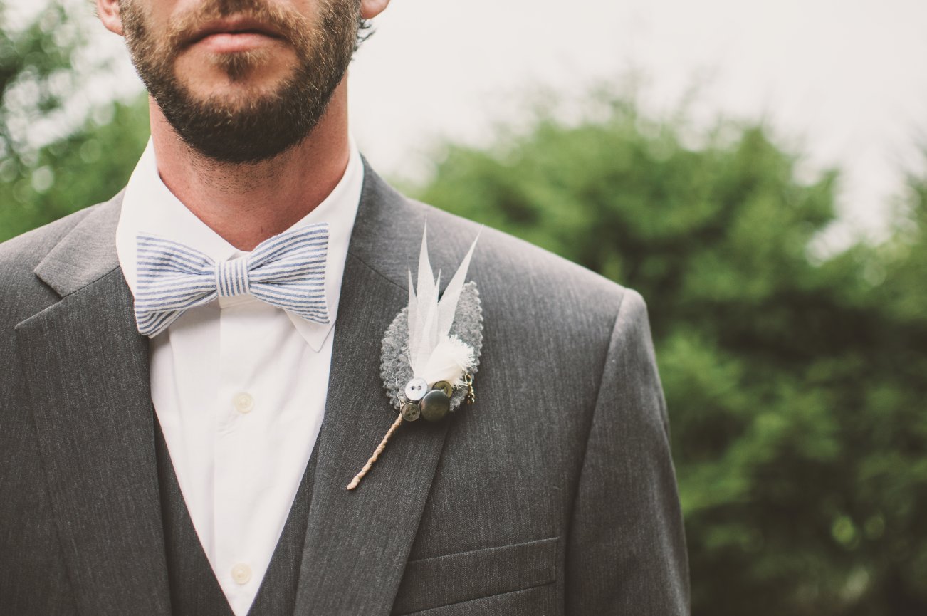 For the Groom - How to Button a Suit