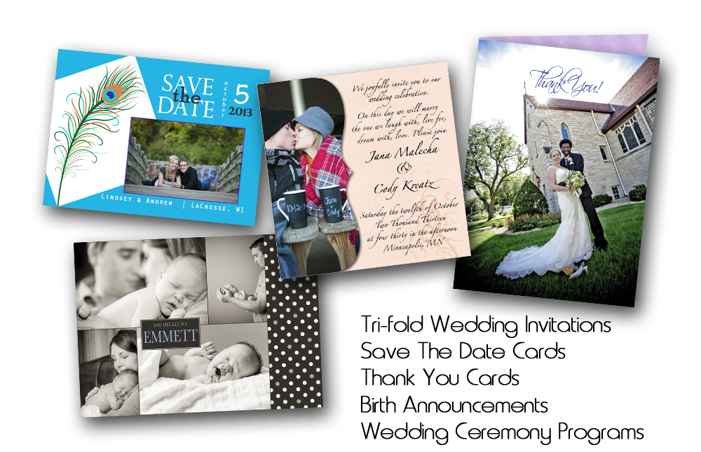 press printed cards