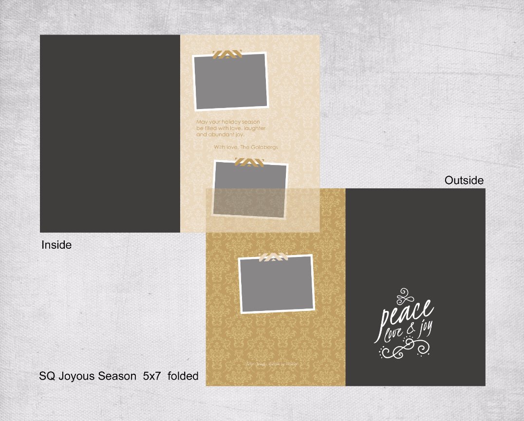 SQ Joyous Season Folded