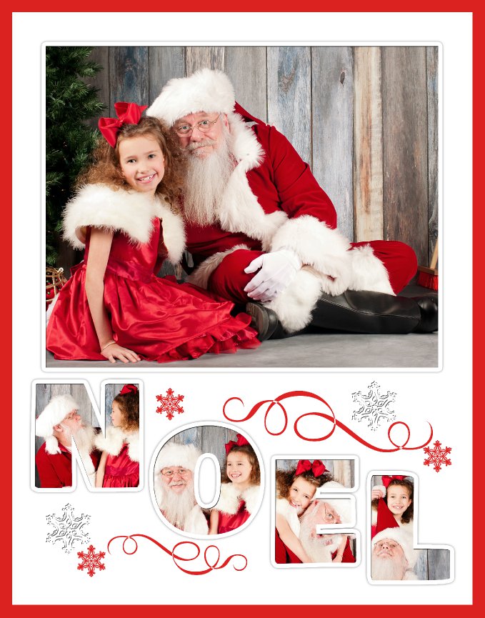 11x14 Custom NOEL Collage