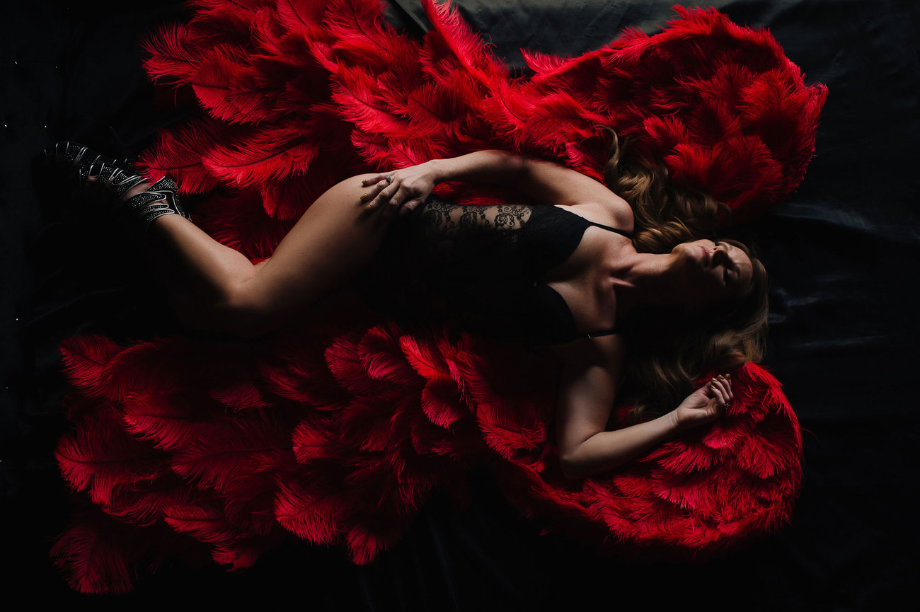 Mr. & Mrs. L's Couples Boudoir Session