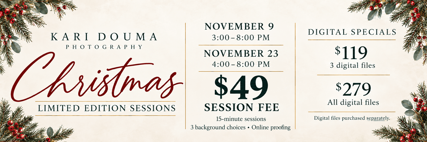 Christmas Limited Edition Sessions in Grandville 2026