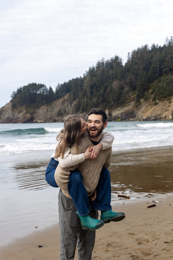 Short Sands Beach Engagement Session
