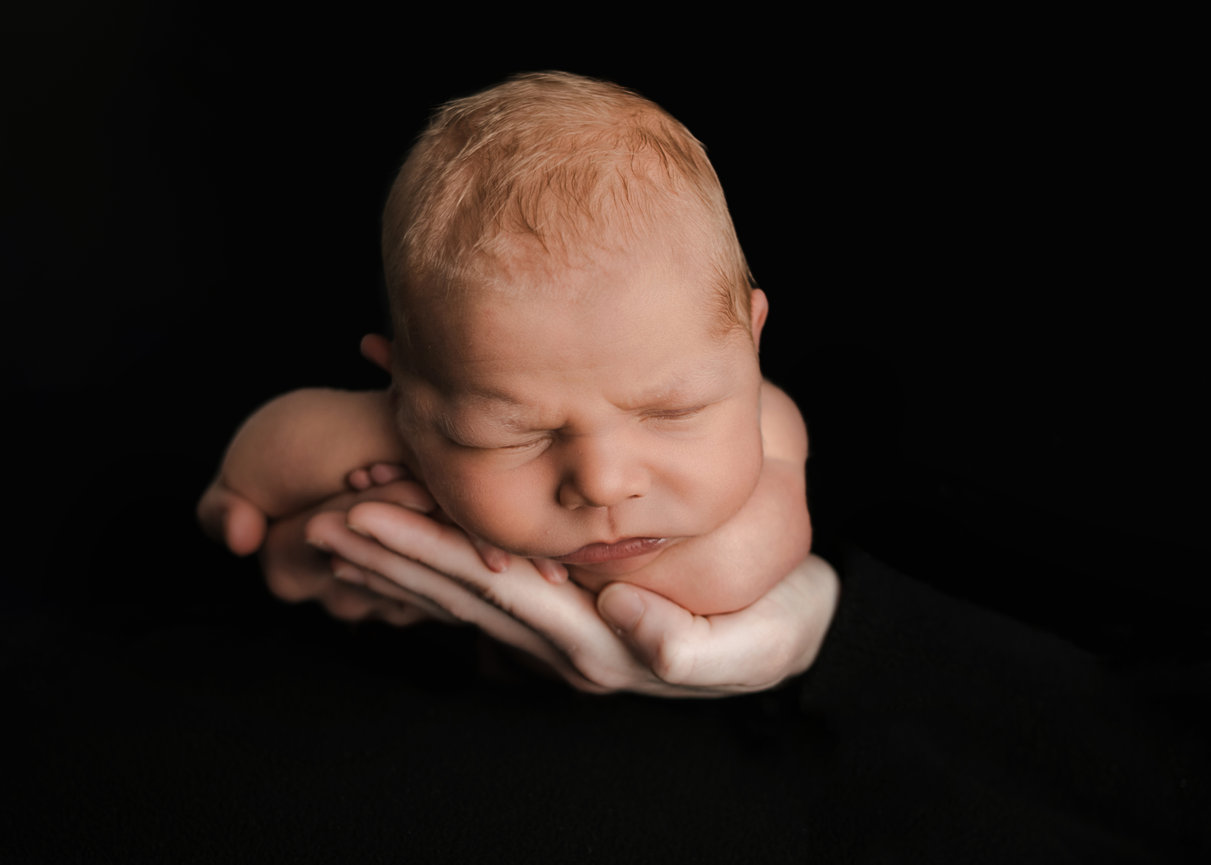 Elliott's Wrapped Newborn Session