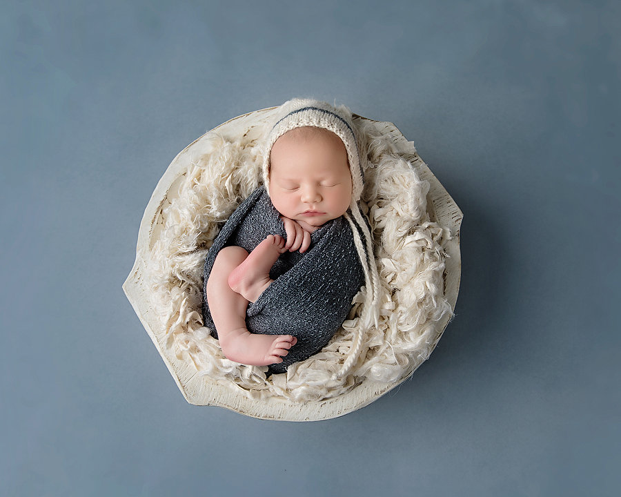 Beautiful newborn baby boy, Santa Monica Newborn Photographer
