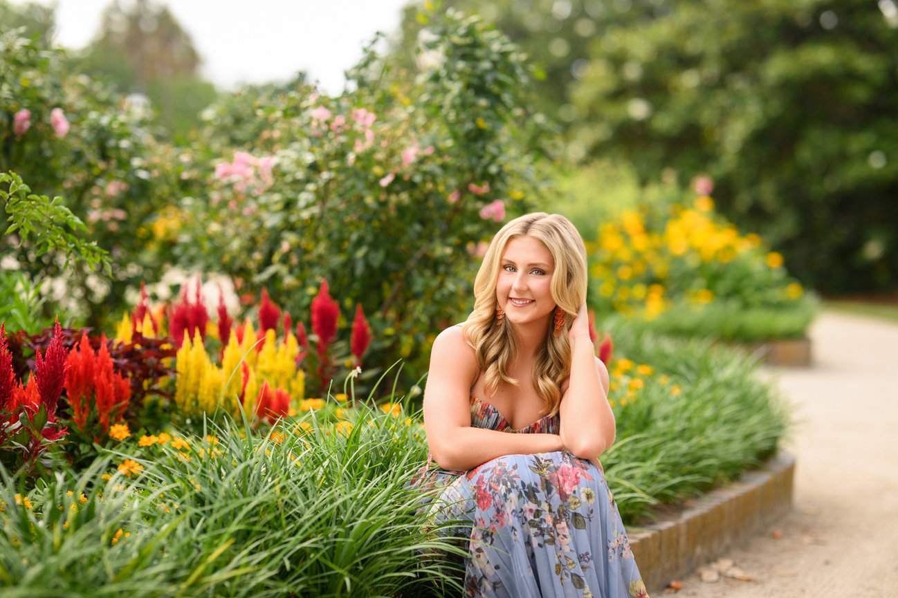 Brooklyn's Charleston Senior Session at Hampton Park and Rainbow Row
