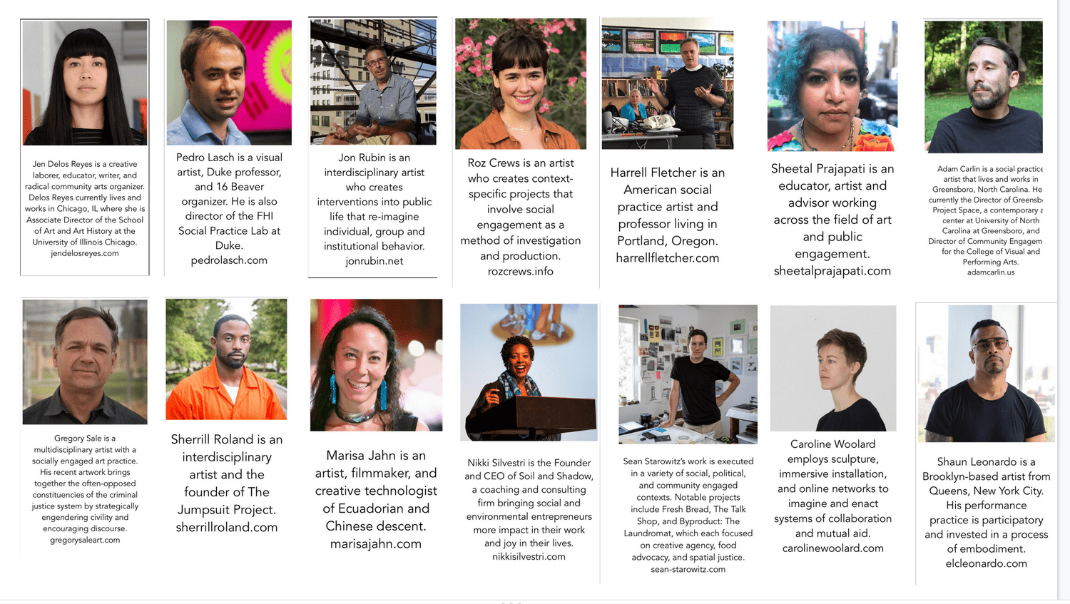 Black Mountain College: IASP Program Retreat