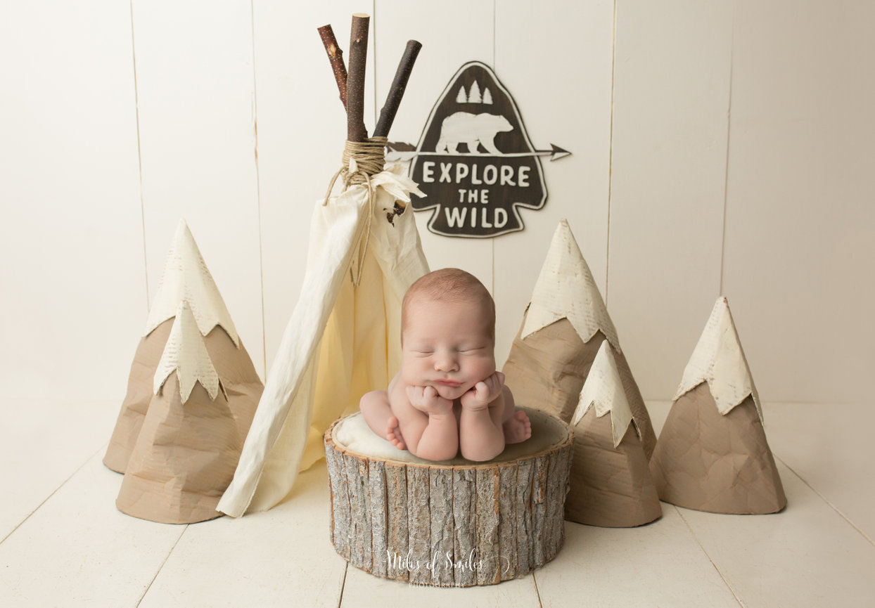 Alayna's Studio Newborn Session {Austin Newborn Photographer}