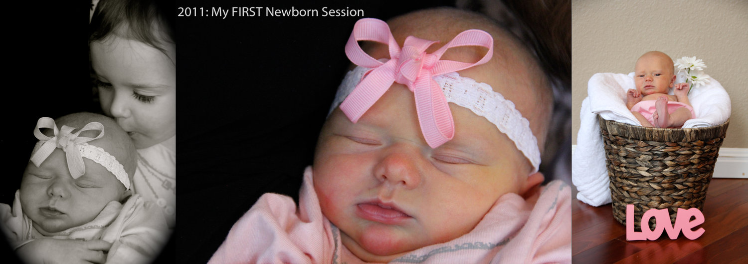 McKenna's Newborn & Little Sitter Session (Parts 1 & 2 of Baby's 1st Year Plan)