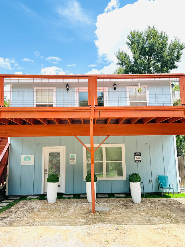 The C Family: Black & White Family Session in Our Austin Studio