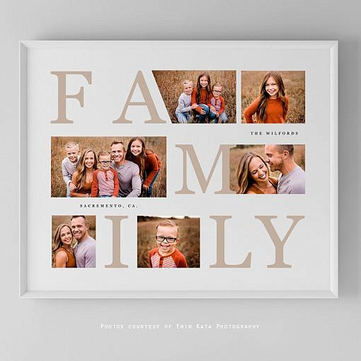 16x20 Family Storyboard
