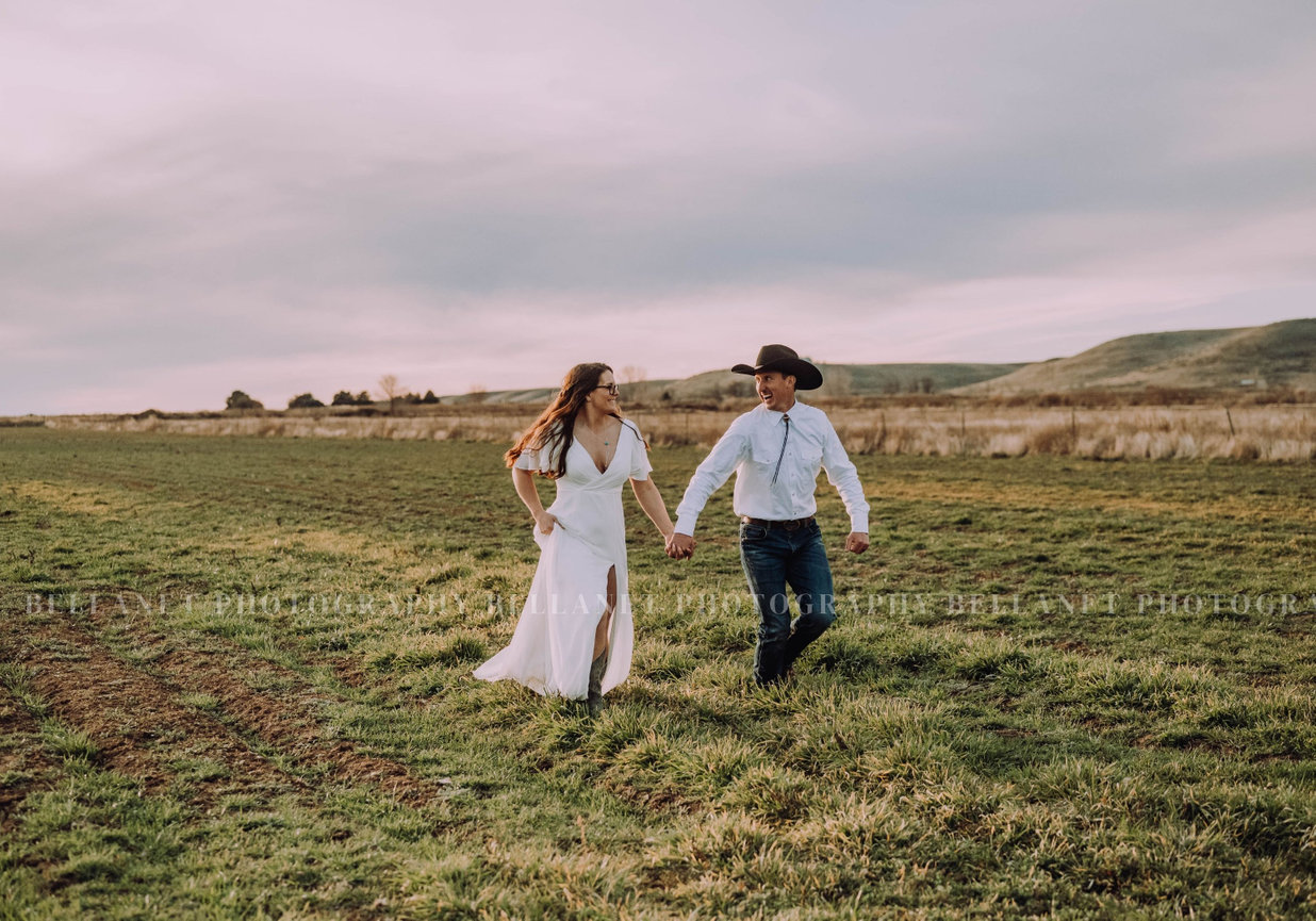 Zac & Lauren's Mount Butte Squaw Butte Emmett Idaho Wedding