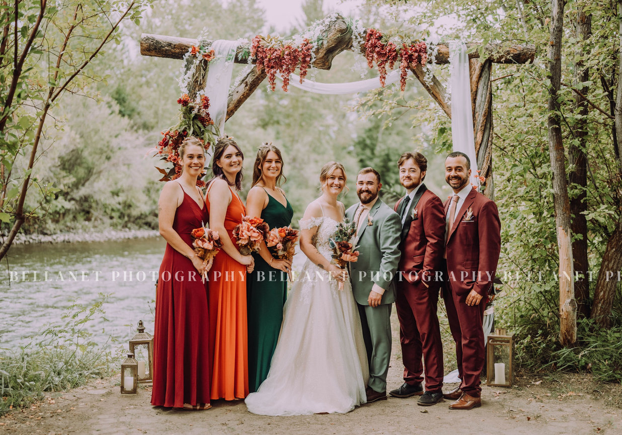 Colton Stephanie Sweet Water Hollow Wedding Idaho