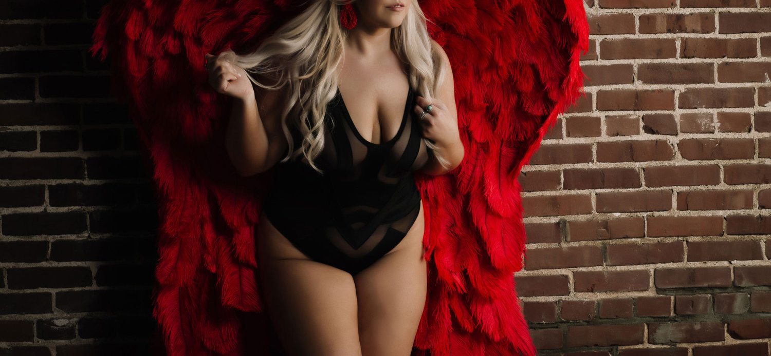 Mr. & Mrs. L's Couples Boudoir Session