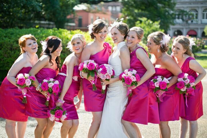 bridal party - NOLA FLORA