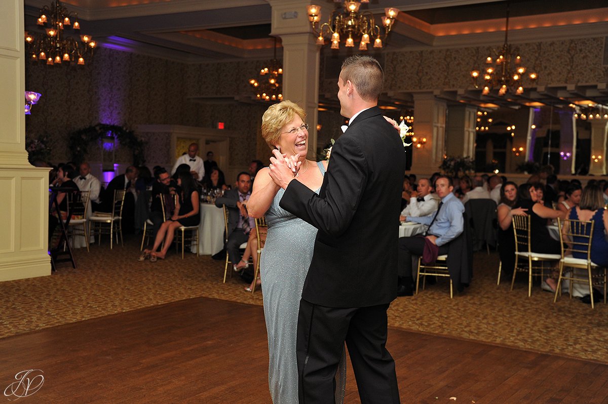 mother son dance at reception