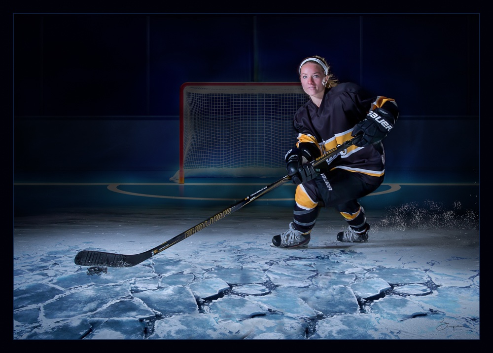 Hockey Creative Sports Photography Sessions