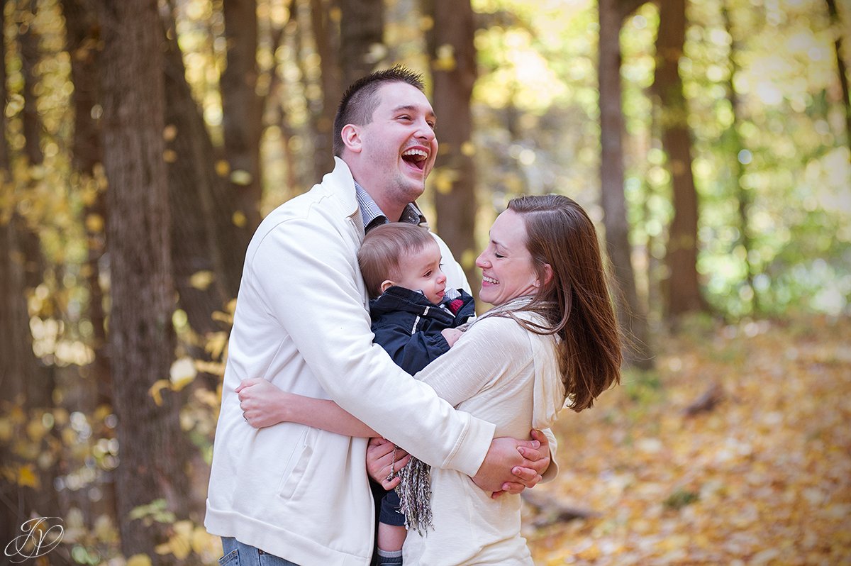 fun fall family portraits, jessica painter photography