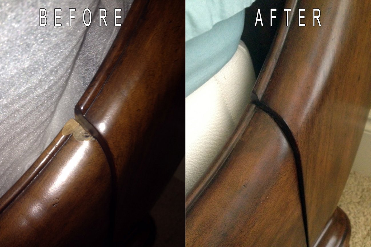 Before & After Repair  United Furniture Services