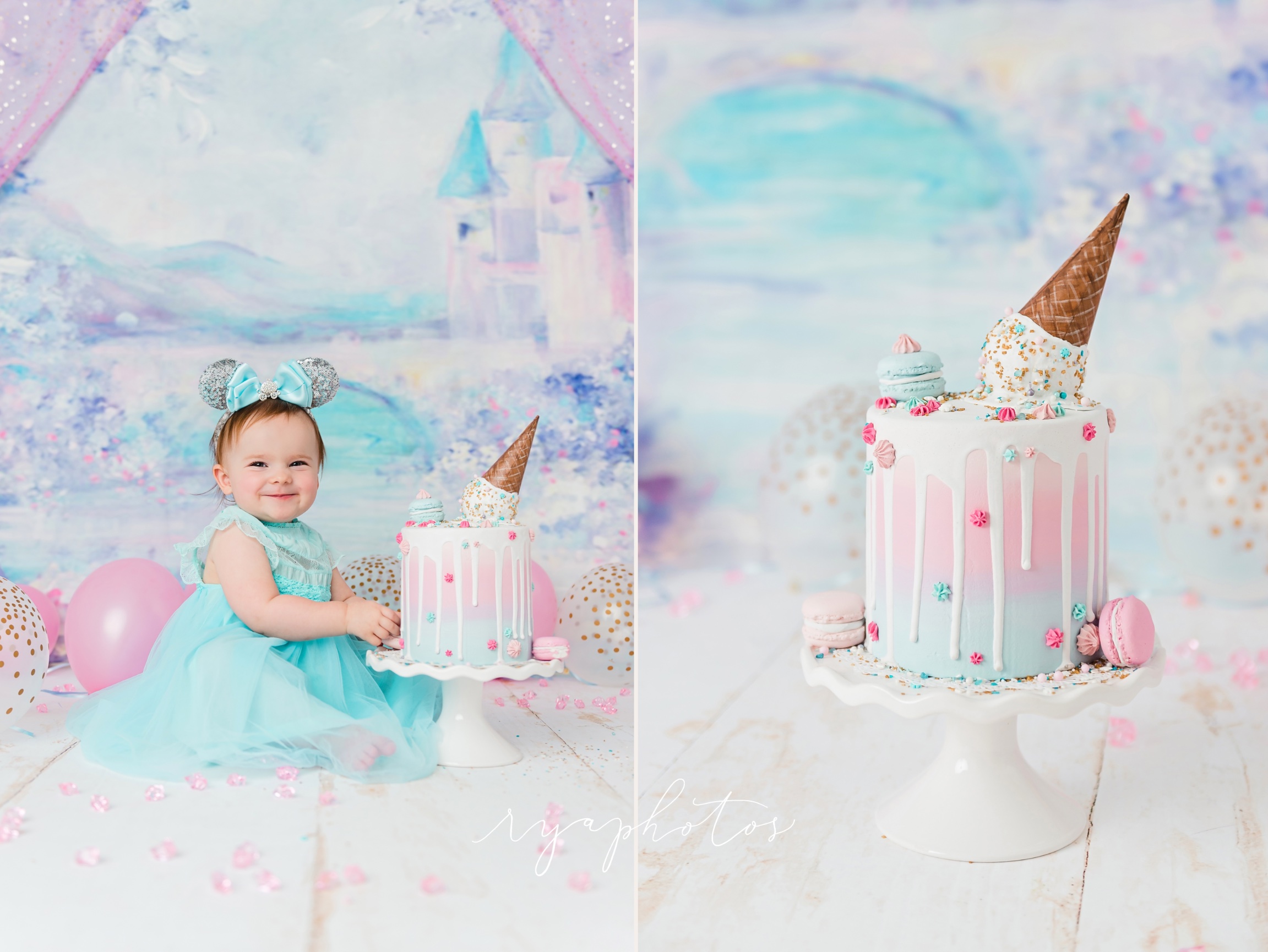 Princess Cake Topper Princess Party Smash Cake Topper - Etsy Finland