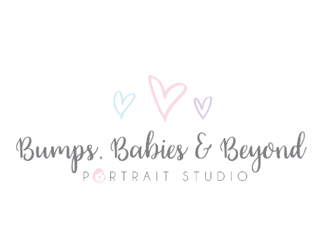 Bumps, Babies & Beyond Portrait Studio Logo