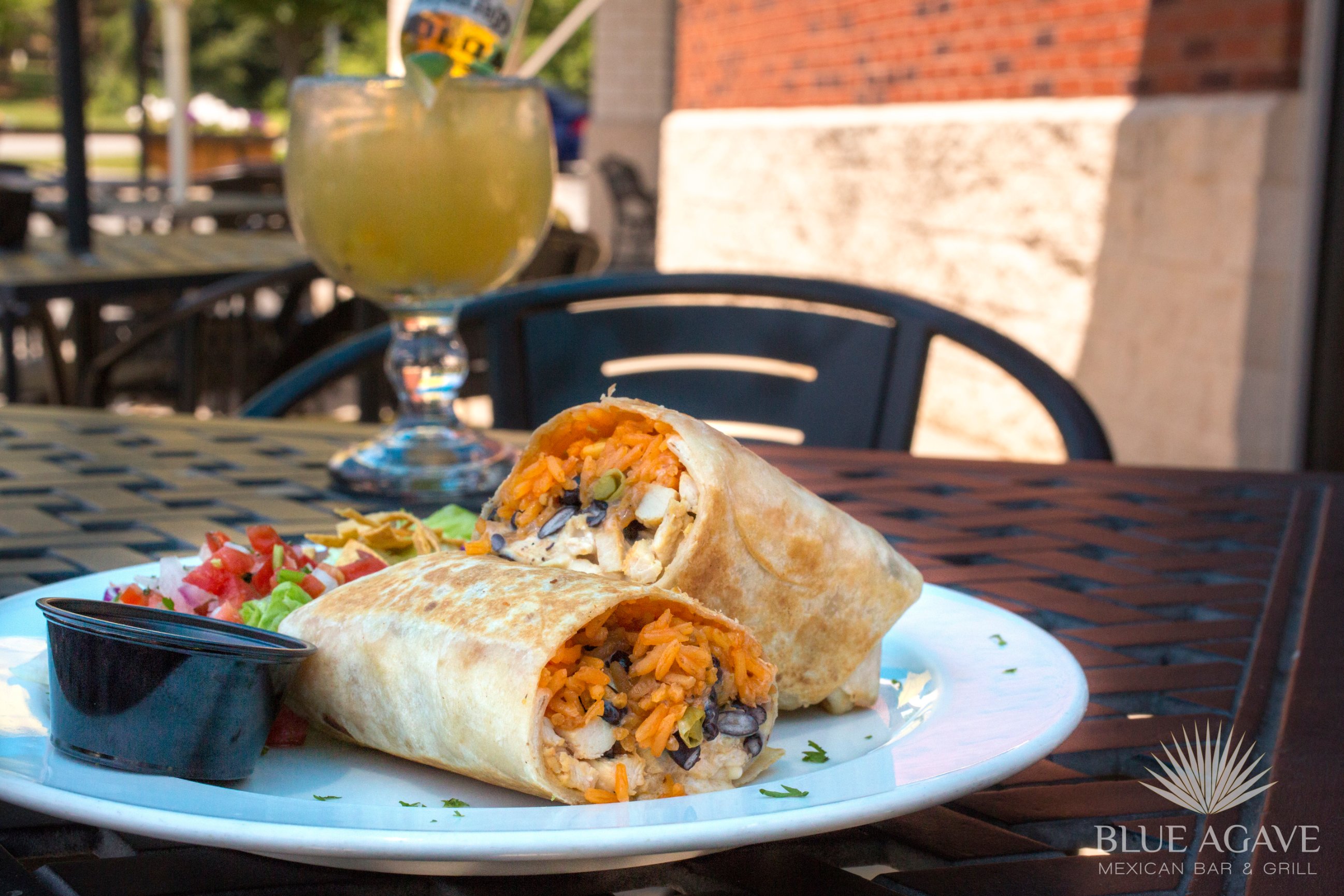 Blue Agave Burrito - Blue Agave Mexican Bar & Grill - Authentic Mexican ...