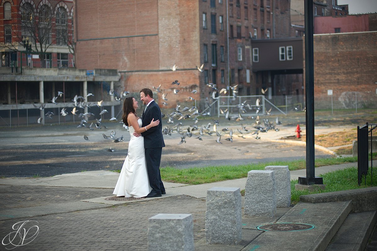 rock the dress session, Franklin plaza photography, downtown troy photo session