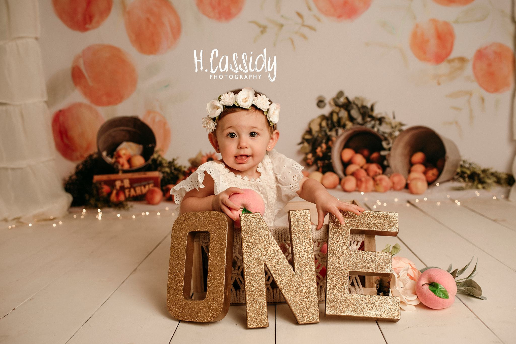 PEACH CAKE SMASH SESSION ARIZONA PHOTOGRAPHER Heather Cassidy