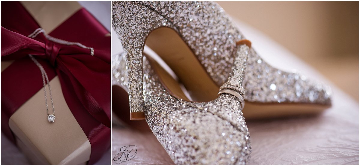 wedding bling details sparkly shoes
