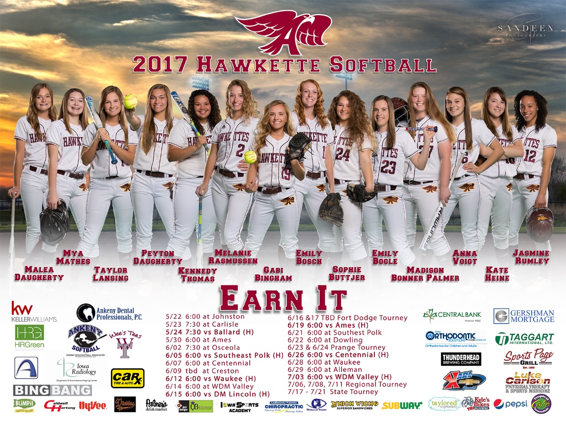 Ankeny Iowa Softball Photographer