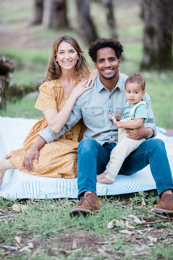 Family portraits during Sunset at Jack London State Park,  Sonoma Ca, taken by Sheila Johnson of Studio J Photography