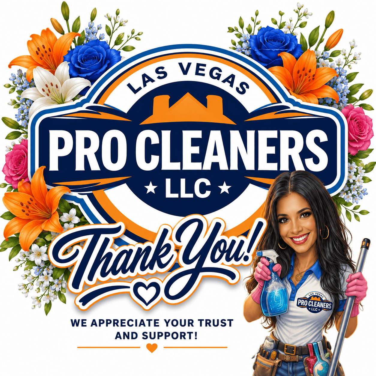 Professional residential cleaning by Las Vegas Pro Cleaners LLC