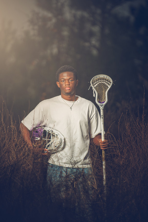 Athletic senior portrait at golden hour — Swartz Portraits Texas