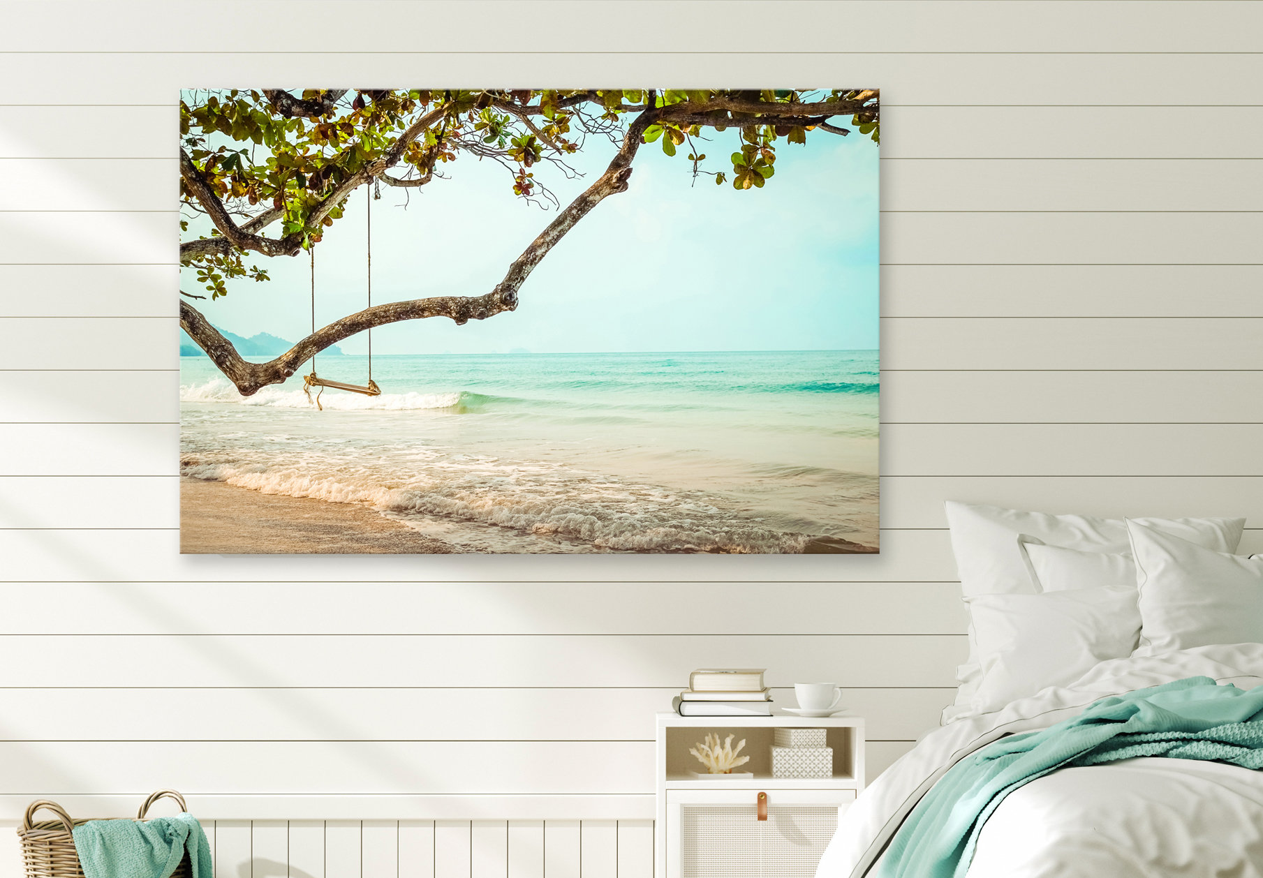 BEACH HOUSE WALL ART Blueliquid Canvas Printing Gold Coast