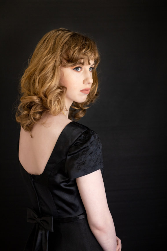 senior portrait on location