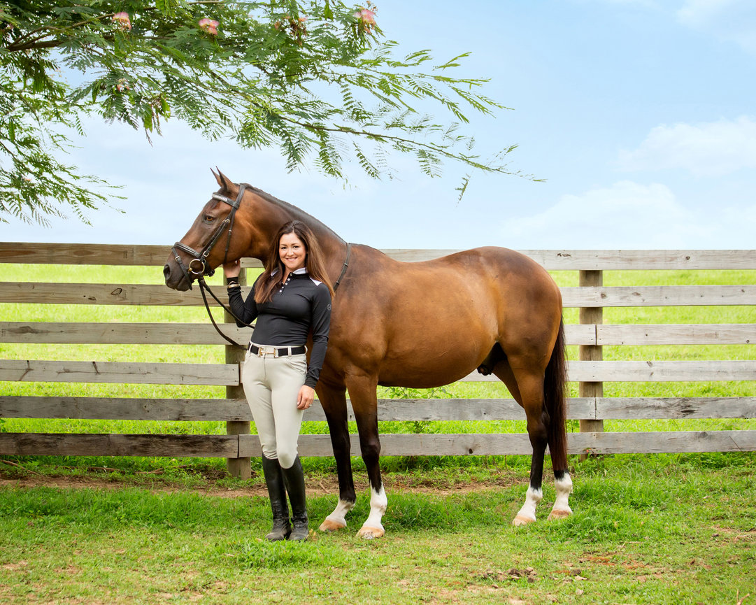 Equine Portrait of a Dressage horse and rider in Hopkinsville, Kentucky.