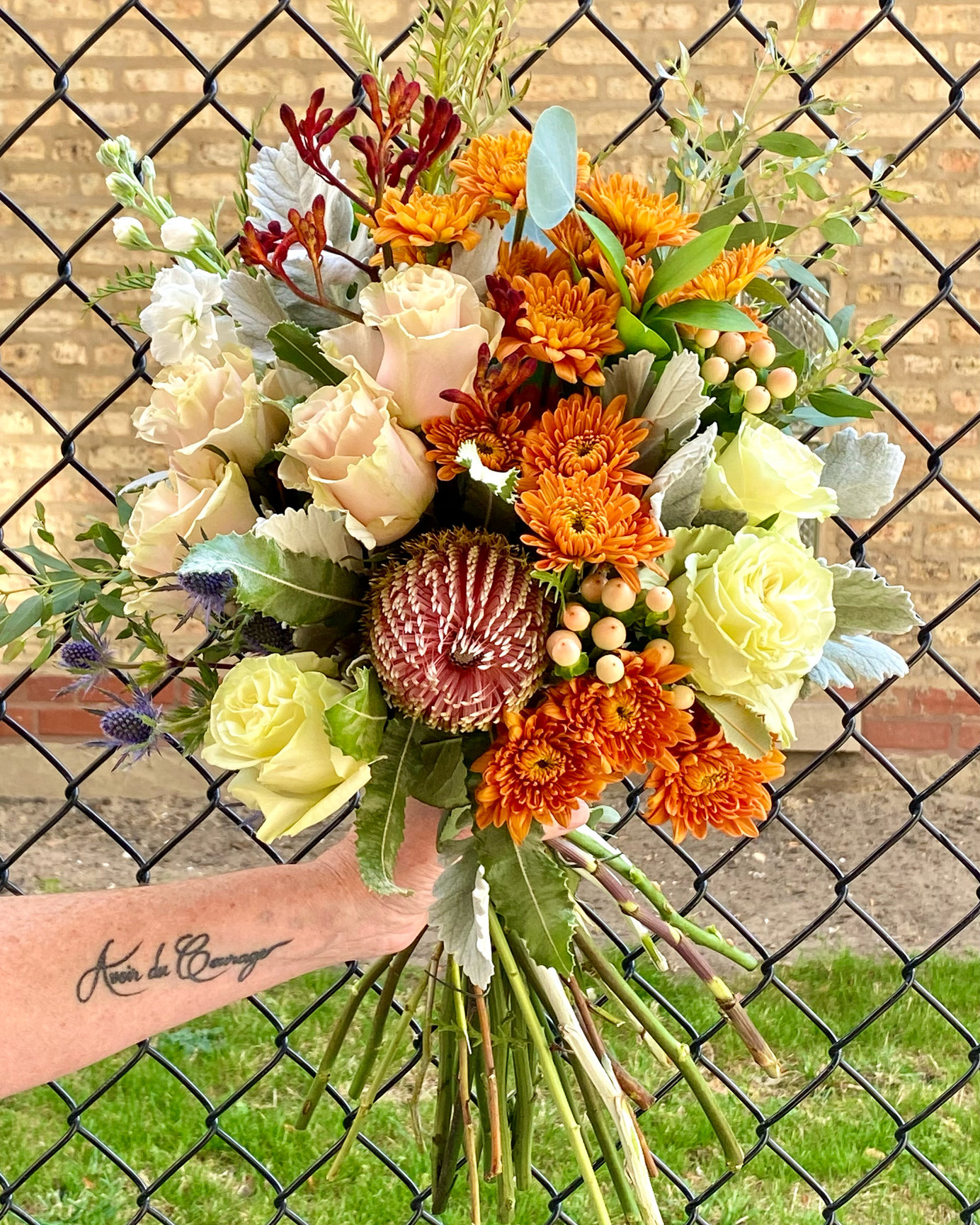 Chicago Daily & Custom Florals Stella Grey Blooms