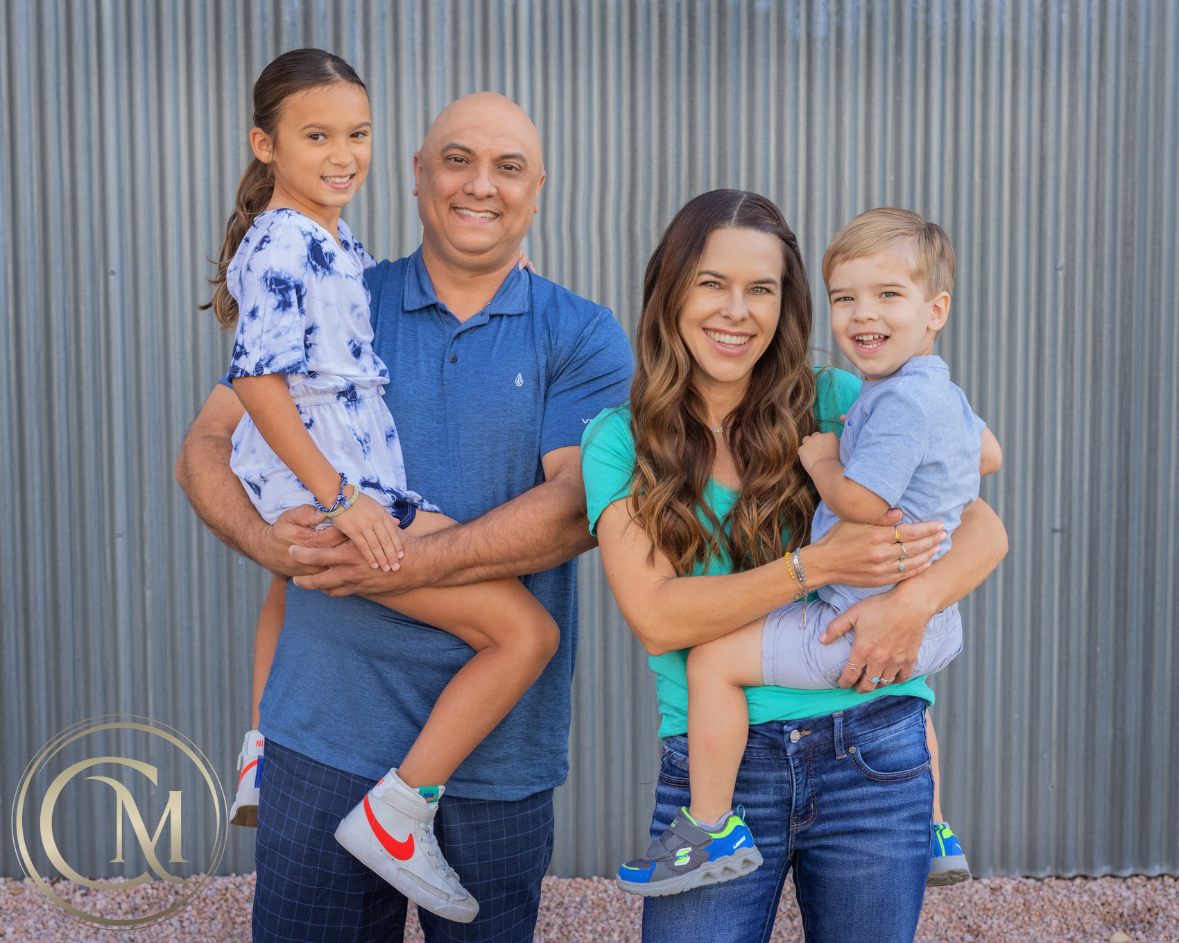 The Cervantez Family's Portrait Session