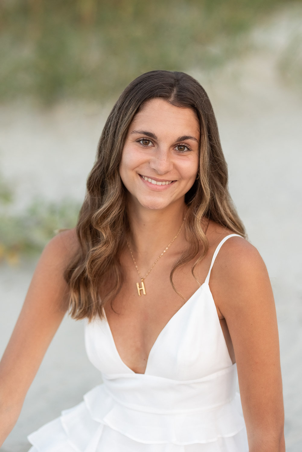 Senior Portraits at The Sanctuary on Kiawah Island Erin Rose